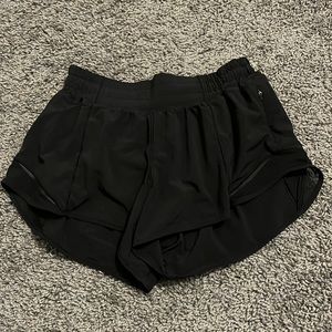 Black Lulu shorts